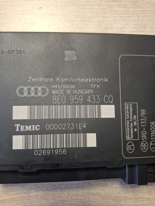 Audi A4 B6 Moduł Komfortu 433CQ