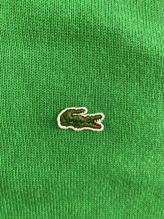 Camsiola/sweat/malha lacoste verde tamanho L
