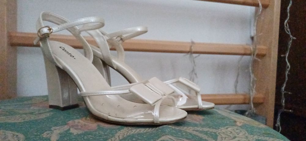 Buty imprezowe obcas 10cm, rozmiar 40