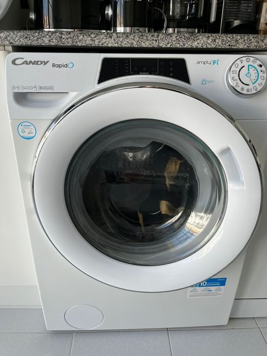 Máquina de lavar roupa Candy