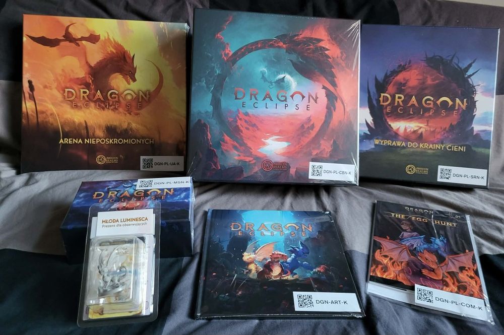 Dragon Eclipse Gameplay Edition (PL) + Untamed Arena + Artbook