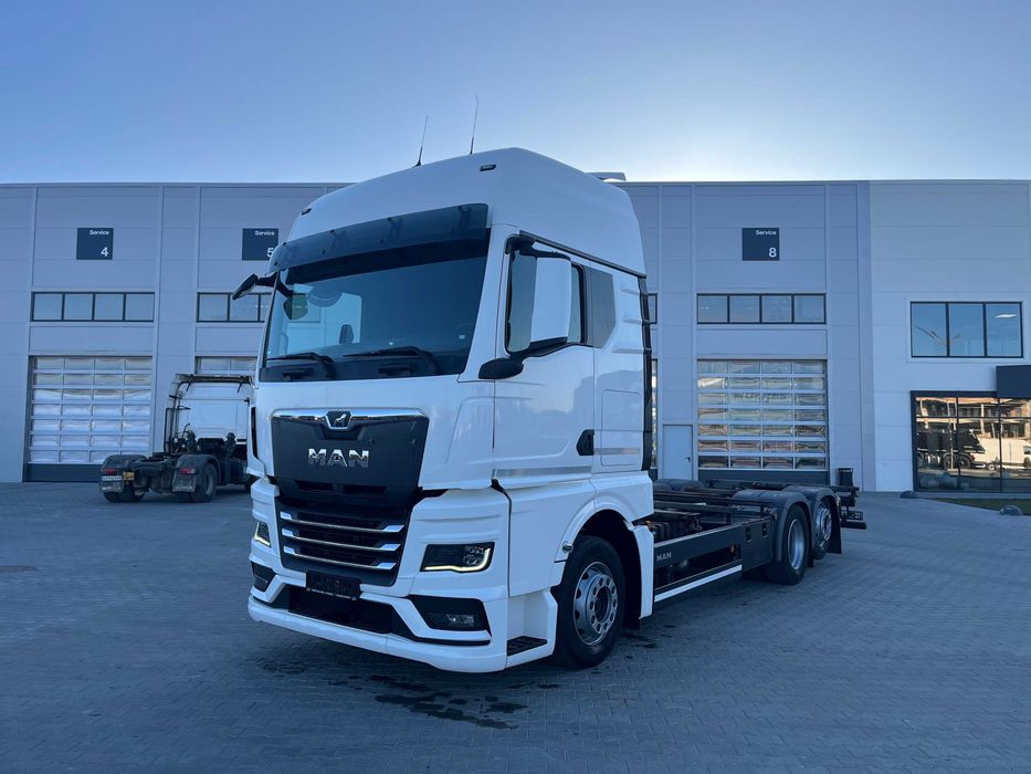 MAN TGX 26.510 6X2-2 LL CH шасі БДФ (BDF) 2022 Контейнеровіз