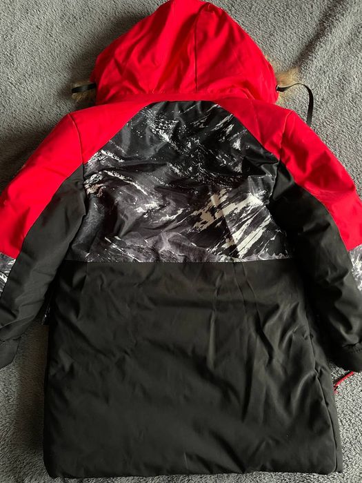 Зимова куртка-парка для хлопчика 116-122