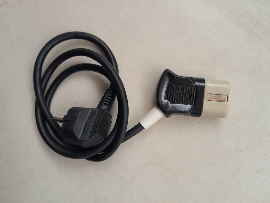 Cabo Alimentação com Ficha Cerâmica P/Patusca Cloche