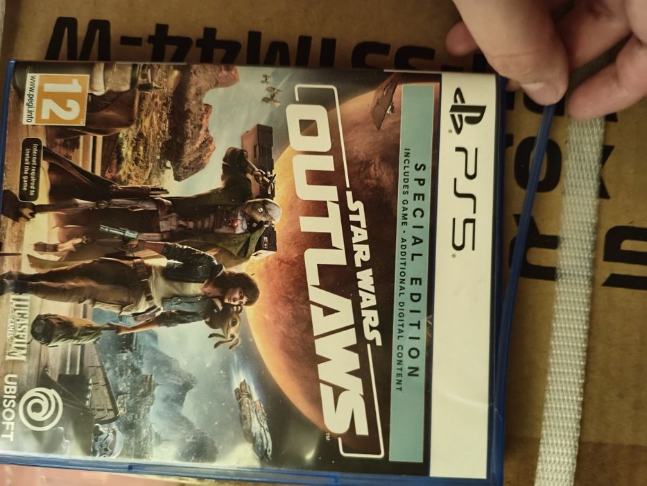 Star wars outlaws диск Ps5