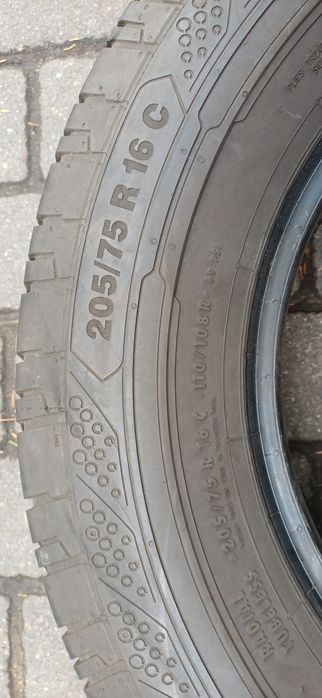 CONTINENTAL 205/75R16C 110/108R , pojedyńcza opona letnia.