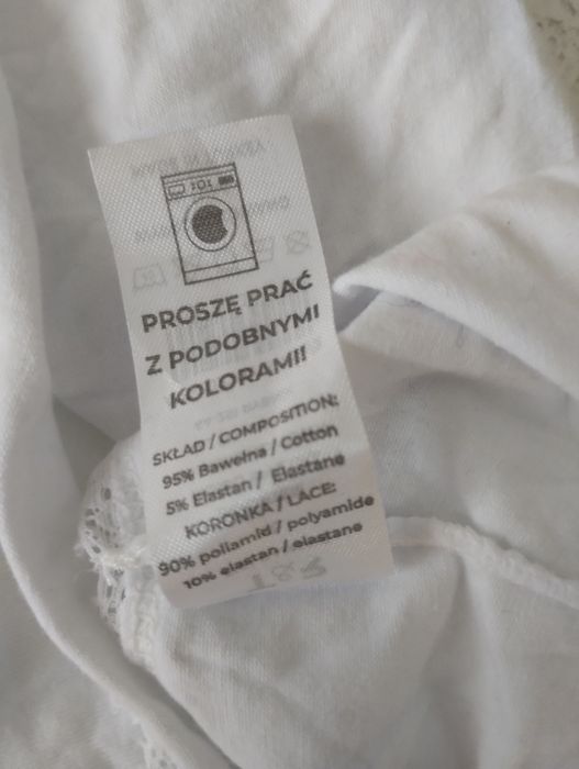 Majtki figi damskie tom&rose XL białe