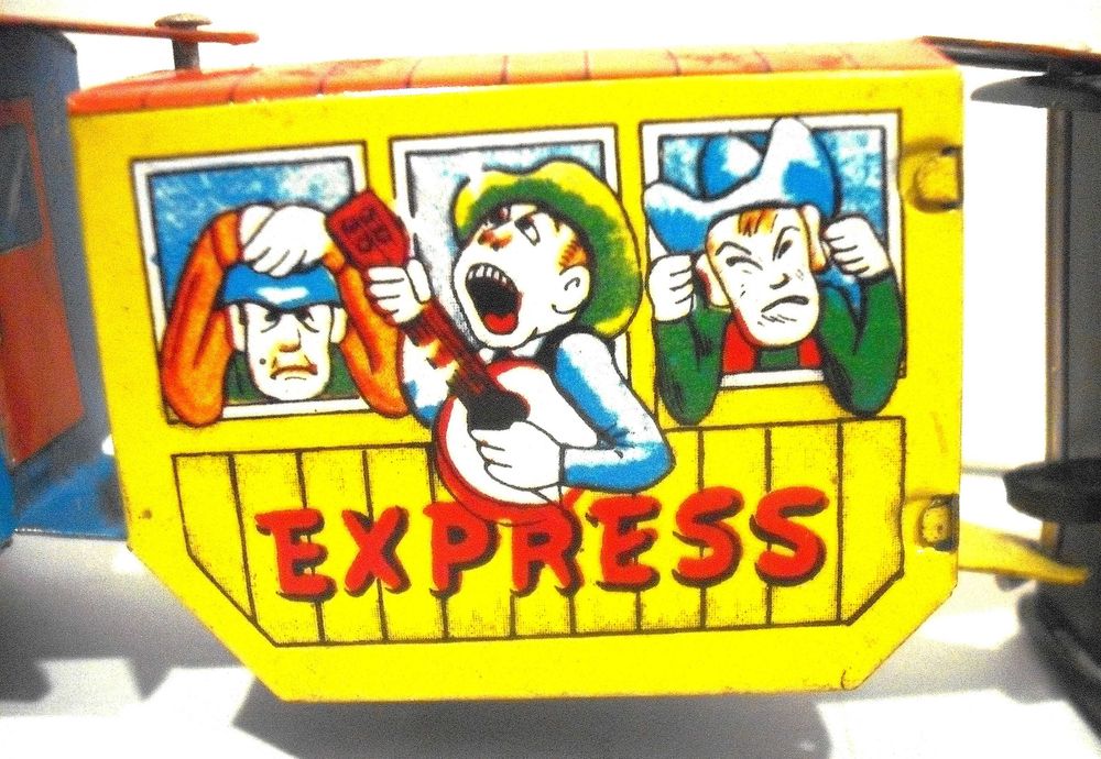 Comboio ZIG ZAG antigo Japonês - anos 60