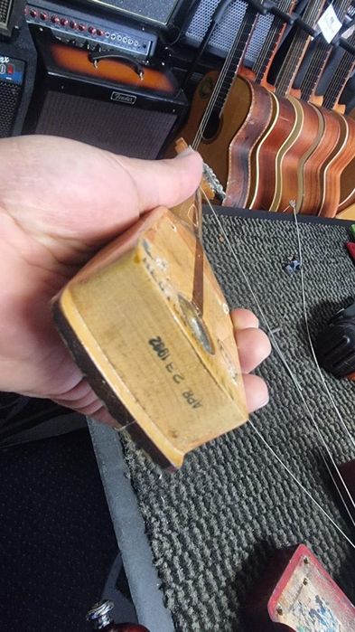 FENDER Stratocaster luthier Hector Montes de 1992