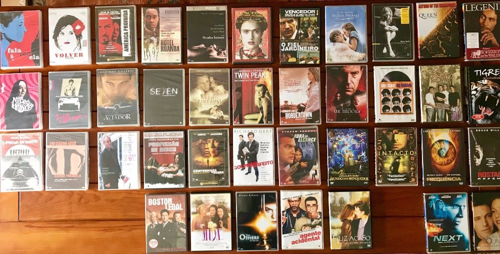 DVD novos Almodovar, Tarantino, ...