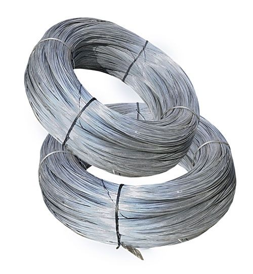 Дріт вязальний оцинкований пвх зелений дріт колючий