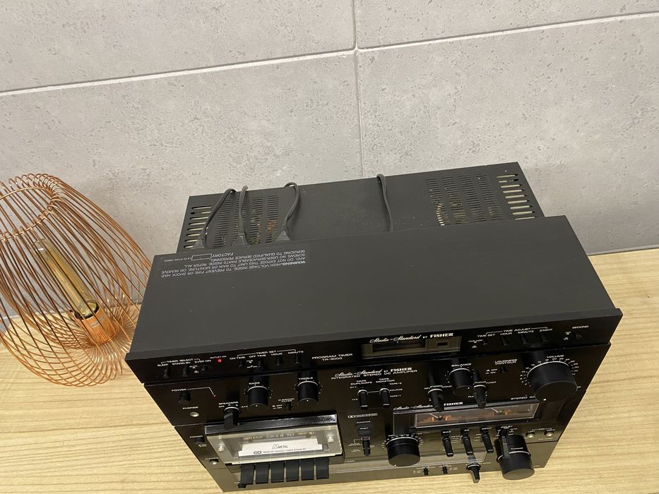 Fisher Studio Standard - timer, wzmacniacz CA-2030,Deck CR-4130,Tuner