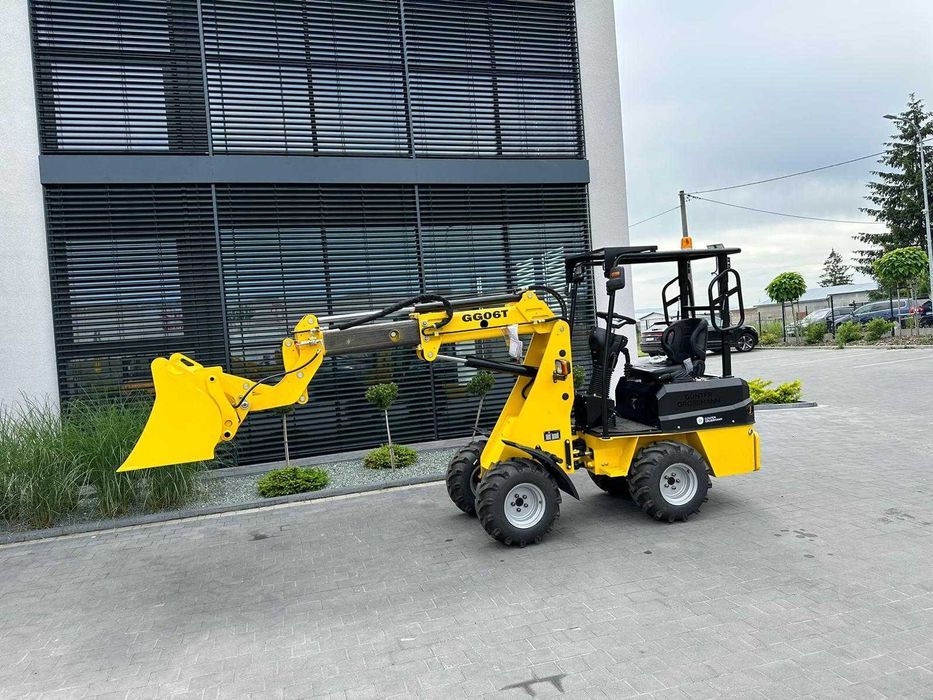 Miniładowarka teleskopowa PERKINS silnik, Günter Grossmann GG06T