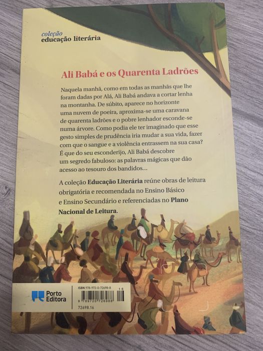 Livro Ali Babá e os Quarenta Ladrões