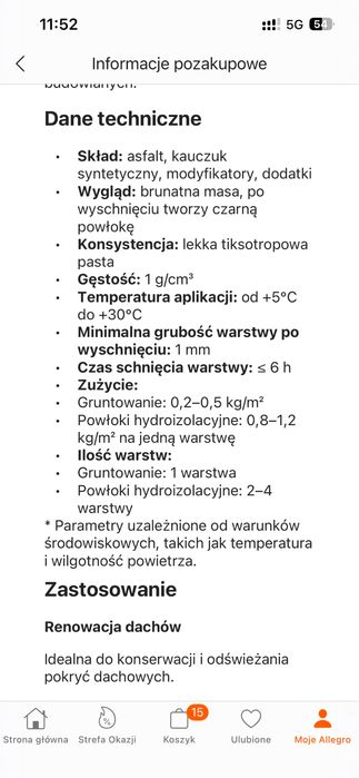 Masa Tytan izolacja fundamentow