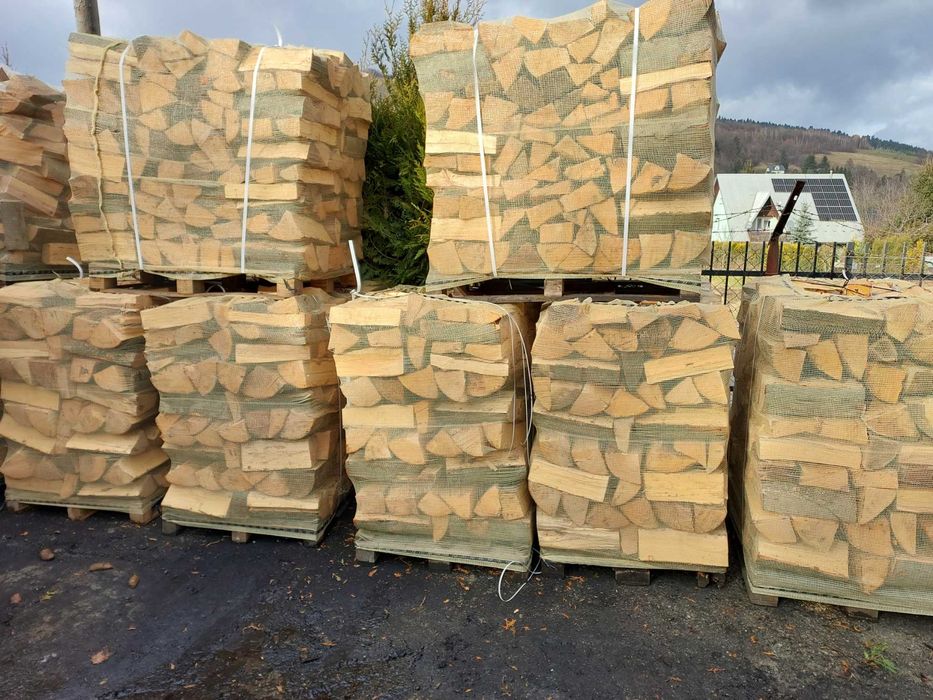 Drewno BUKOWE, cięte, łupane GOTOWE. Mozliwa dostawa!