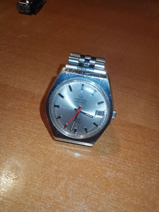 Relógio certina automático