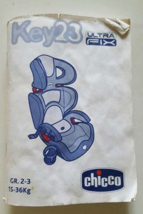 Cadeira Chicco + cadeira auto Chicco GR 2-3