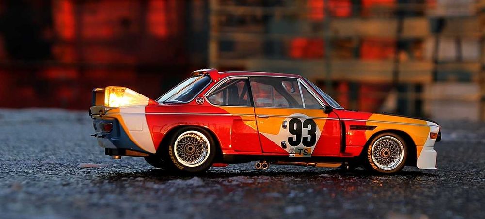 BMW 3.0 CSL Art Car #93 Le Mans 1975 - Minichamps