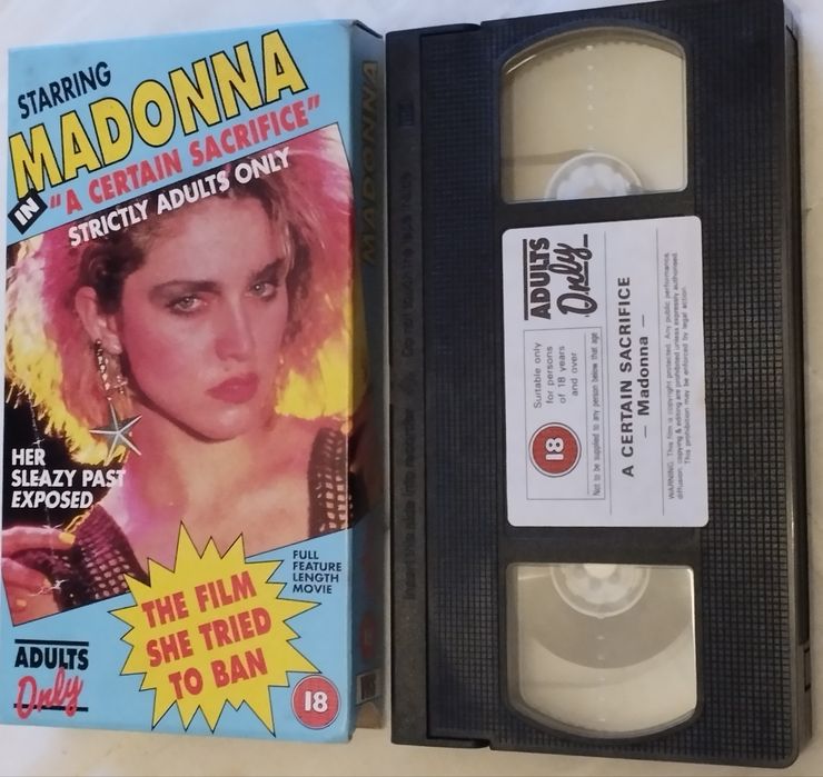 "A Certain Sacrifice" (VHS) 1979 Madonna film