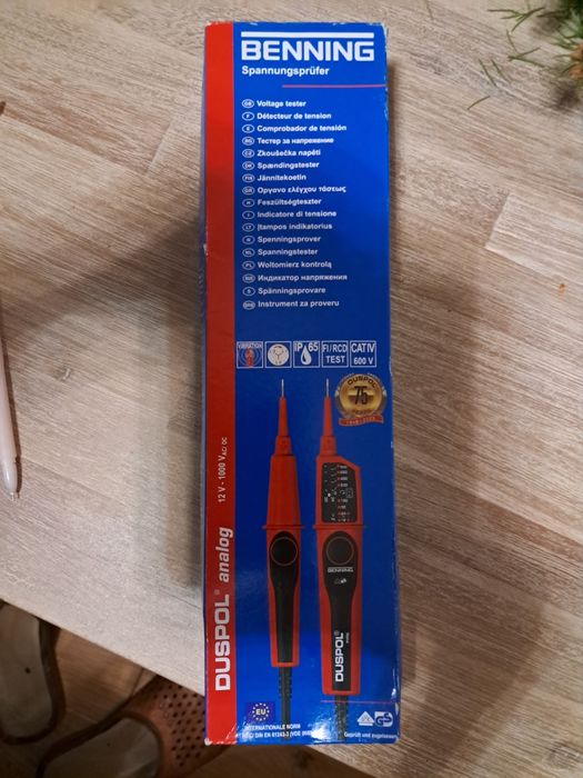 Benning duspol kat lll miernik dwubiegunowy