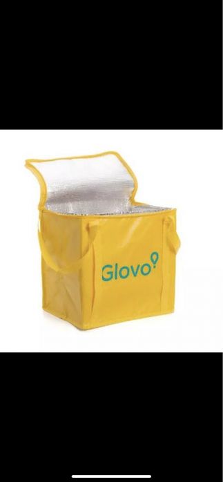 Сумка glovo з нової колекціі ,велика та для авто курʼєрів