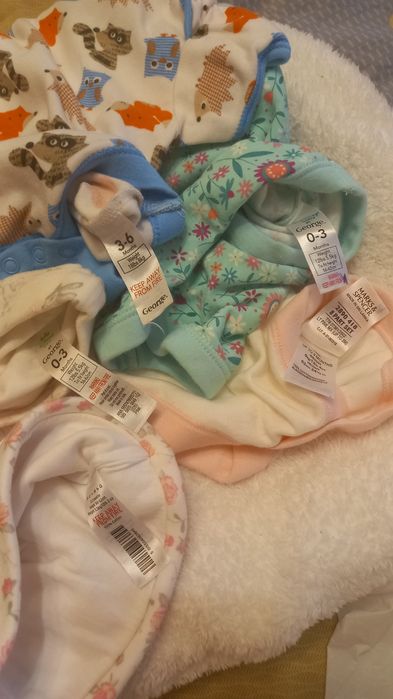 Распродажа!100грн!Новый!Комбинезон поддева rema 68-74, боди, шапочки 0