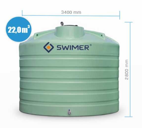 NOWOŚĆ Zbiornik na wodę lub RSM Swimer Agro Water Tank 22 000 l BASIC