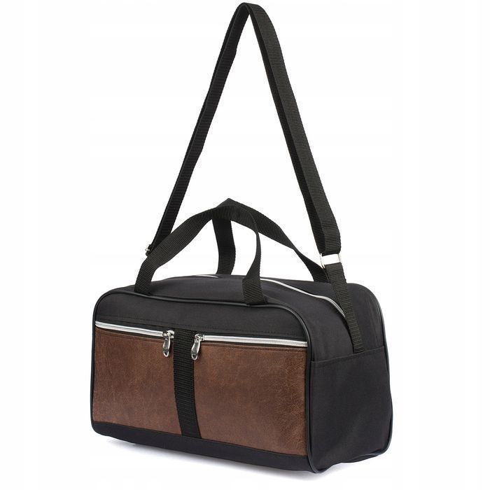 Torba podróżna samolotowa i kosmetyczka zestaw dwóch toreb fitness