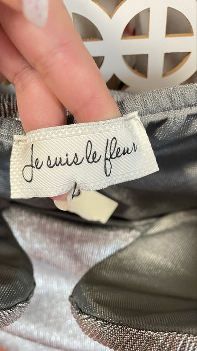 Топ на збірці сріблястий xl