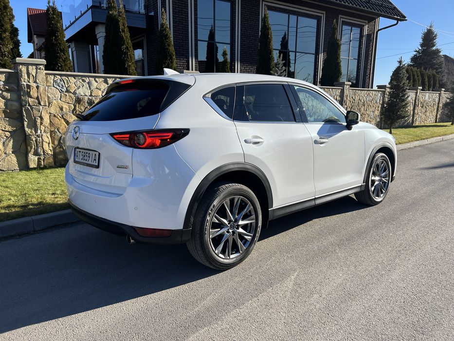Mazda cx-5 diesel signature 2019 коричневий салон найвища комплектація