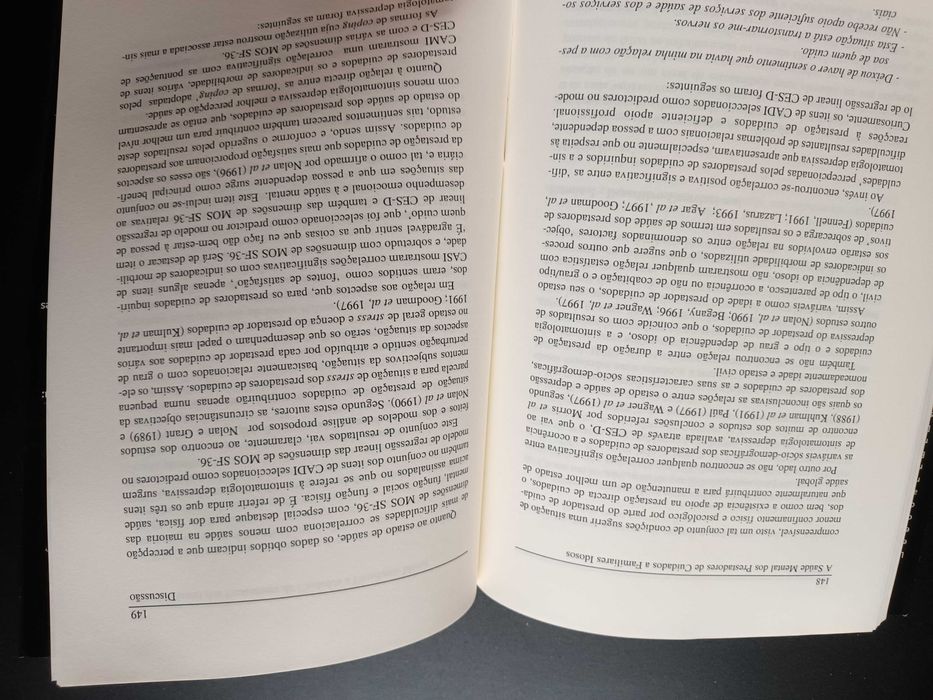 "A Saúde Mental dos Prestadores de Cuidados a Familiares Idosos" Brito