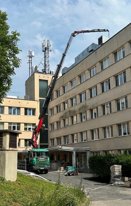 Usługi dźwigowe, transport HDS Jaskółka
