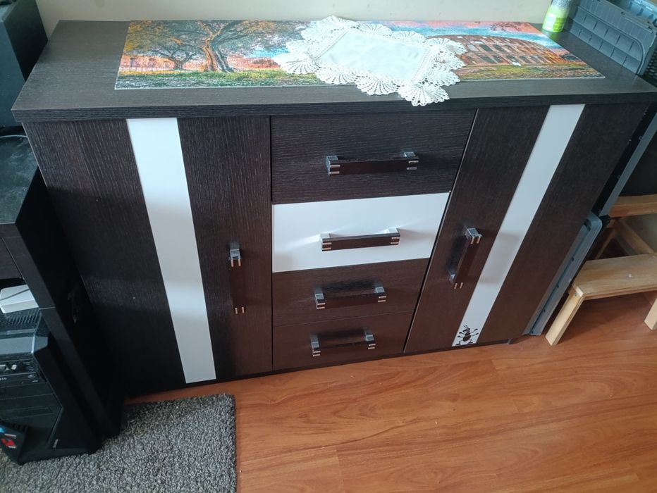 Meblościanka meble pokojowe + komoda