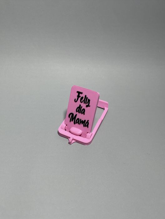 Llavero com suporte para telemóvel