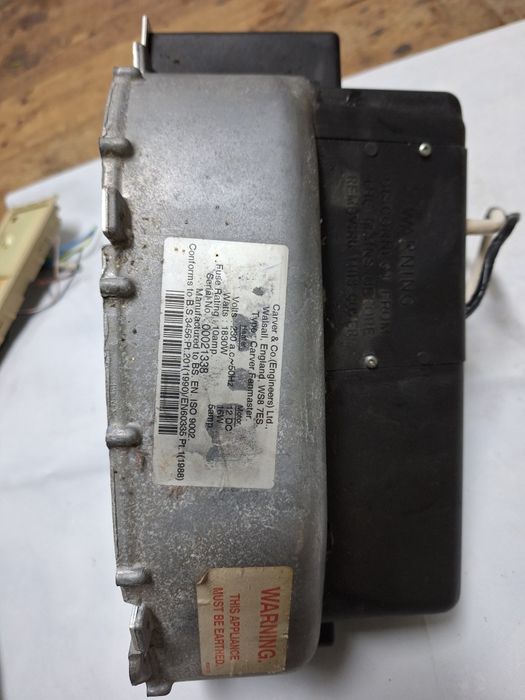 Carver dmuchawa- wentylator 12v z grzałką na 230v