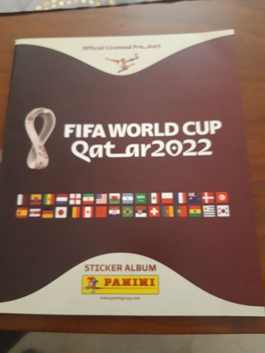 Cromos Qatar 2022/ Fome de vencer/ Caderneta