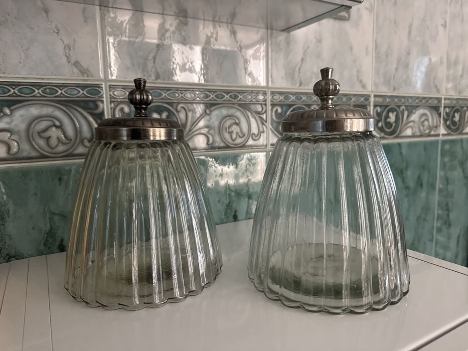 2 sloiki dekoracyjne sloik szkatułka Glamour Home&you