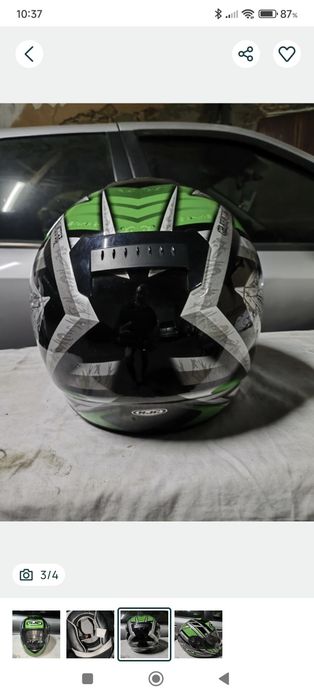 HJC Verde tamanho S e Preto tamanho M