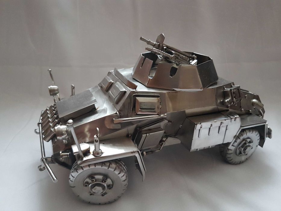 Prezent czołg metaloplastyka Sd.Kfz