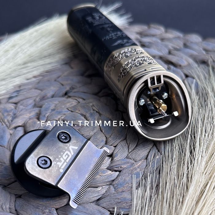 ‼️АКЦІЯ‼️Тример для стрижки бороди  голови VGR SteelPro шейвер бритва