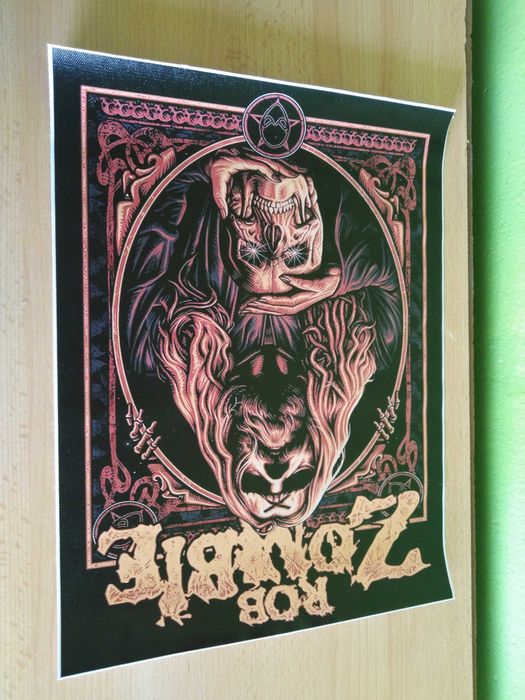 plakat muzyczny Rob Zombie