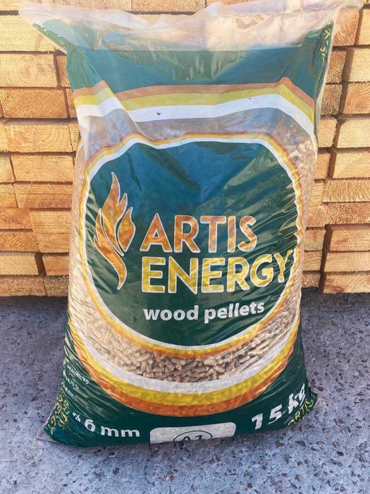 Пелета сосна 6мм фасовка Бег