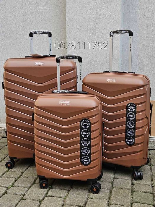 WINGS PHX01 Польща валізи чемоданы сумки на колесах ручна поклажа