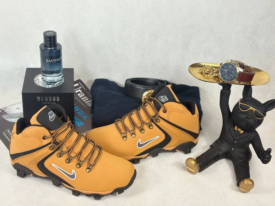 Buty trapery zimowe męskie