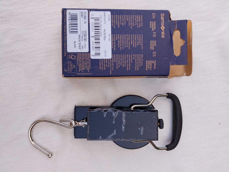 Balança Manual para Mala de Viagem marca Samsonıte