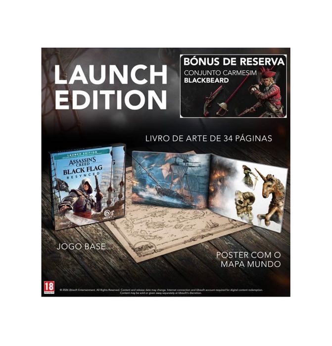 Jogo PS5 Assassins Creed Black Flag Resynced - Launch Edition