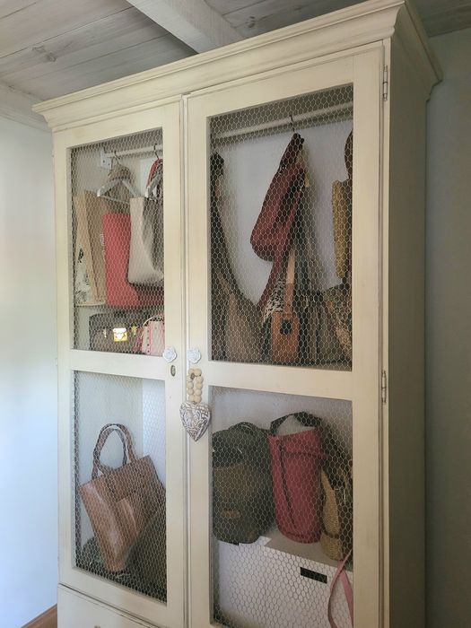 armario enorme, estante, roupeiro, arrumação, movel, rustico