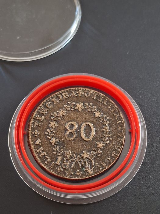 80 Reis Maluco, 1829 D. Maria II