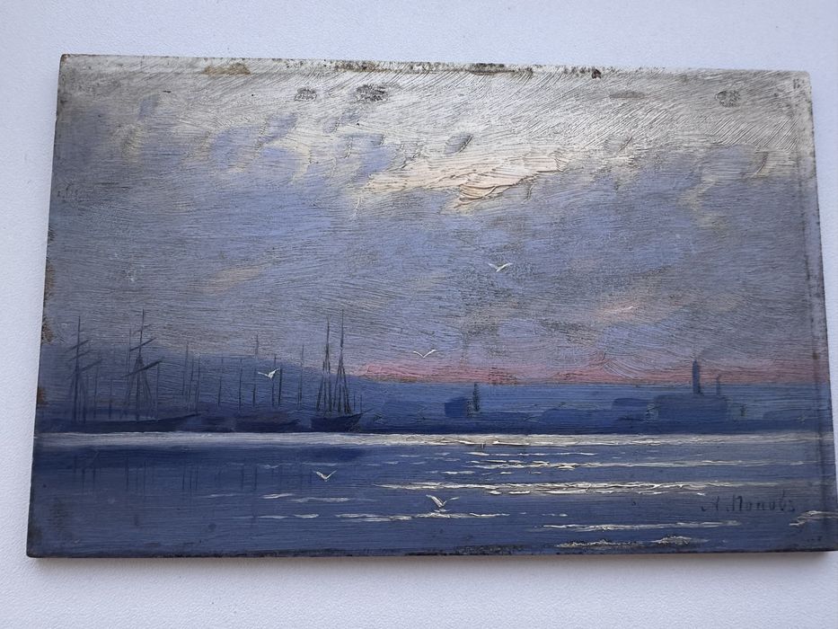 А. Попов морской пейзаж